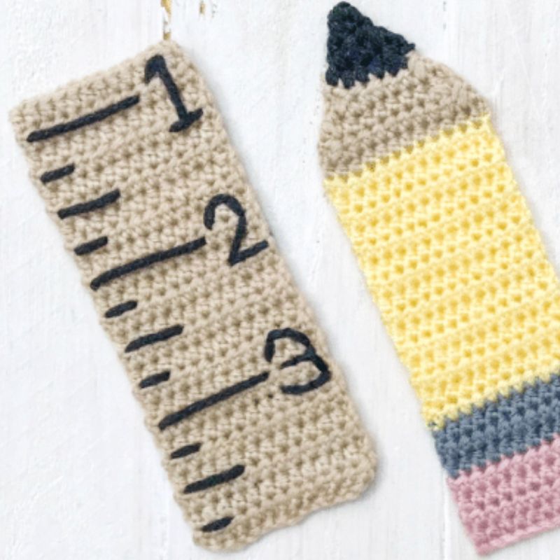 Eye-Catching Crochet Bookmarks