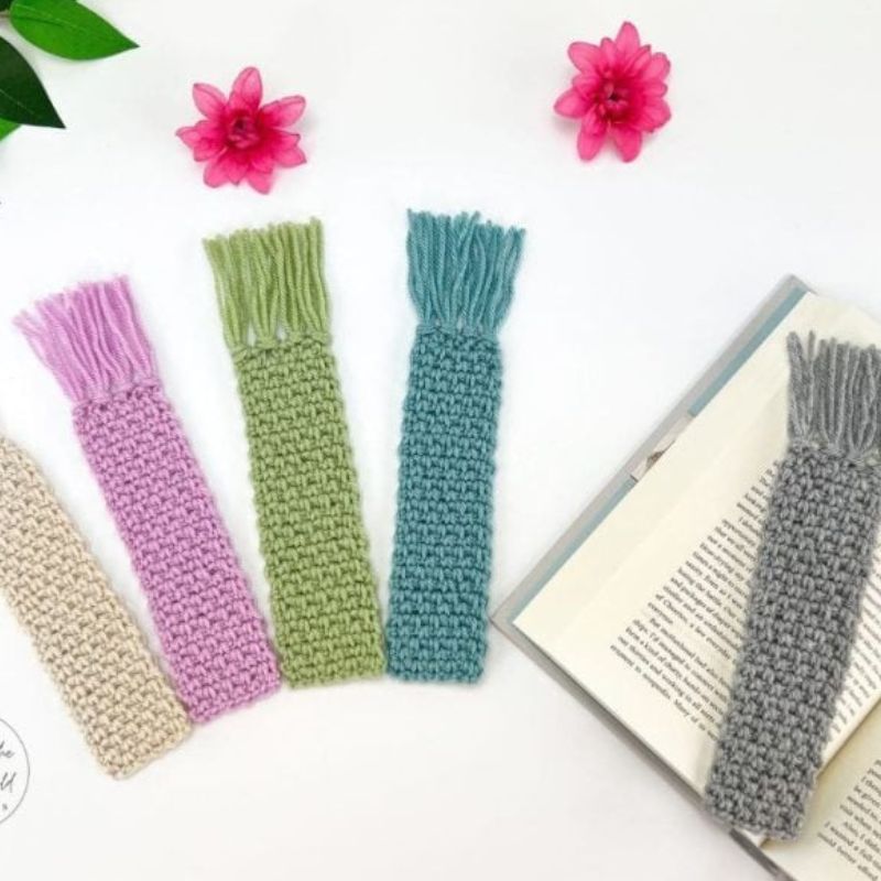 Eye-Catching Crochet Bookmarks